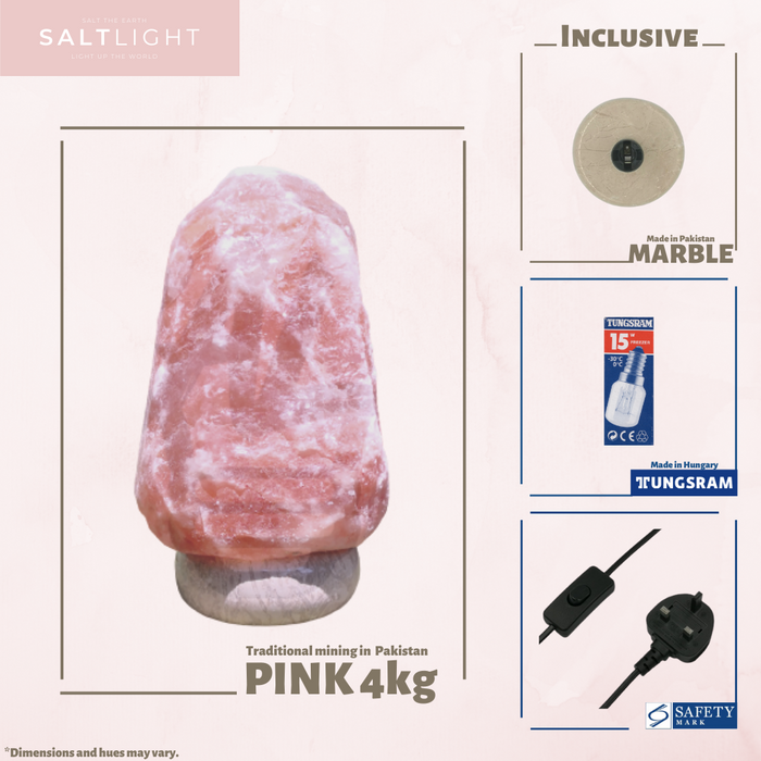 PINK HIMALAYAN SALT LAMP